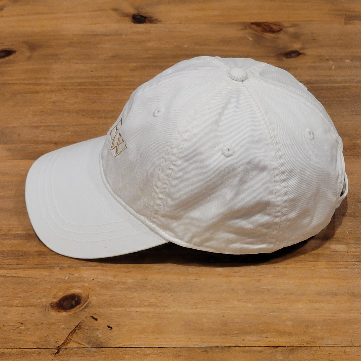 J. Crew Hat Cap Strap Back White Cotton Dad Spell Out One Size Adjustable