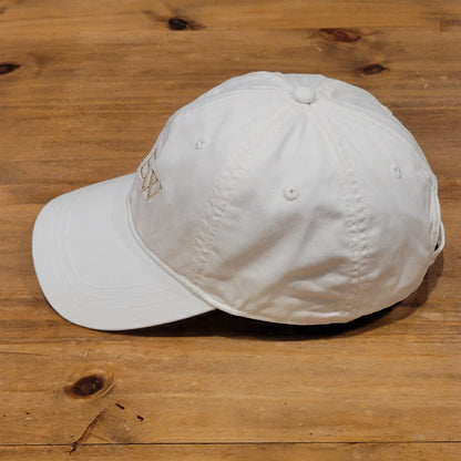 J. Crew Hat Cap Strap Back White Cotton Dad Spell Out One Size Adjustable