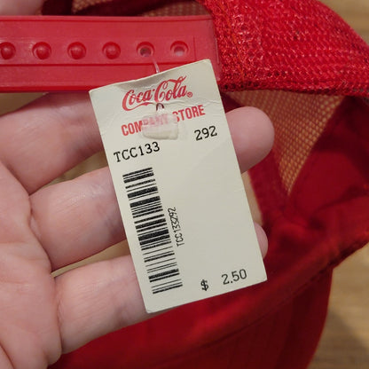 Vintage Coca-Cola Trucker Hat Cap Snapback Mesh Foam One Size Soda Pop