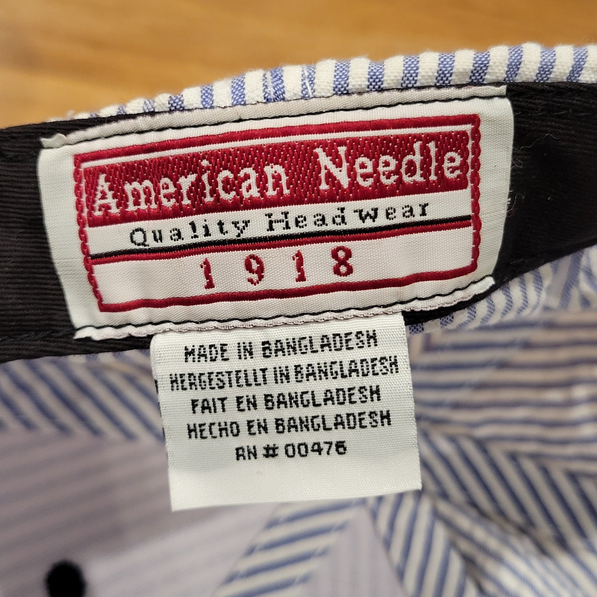 Los Angeles Dodgers Hat Strap Back American Needle Seer Sucker Rope One SIze