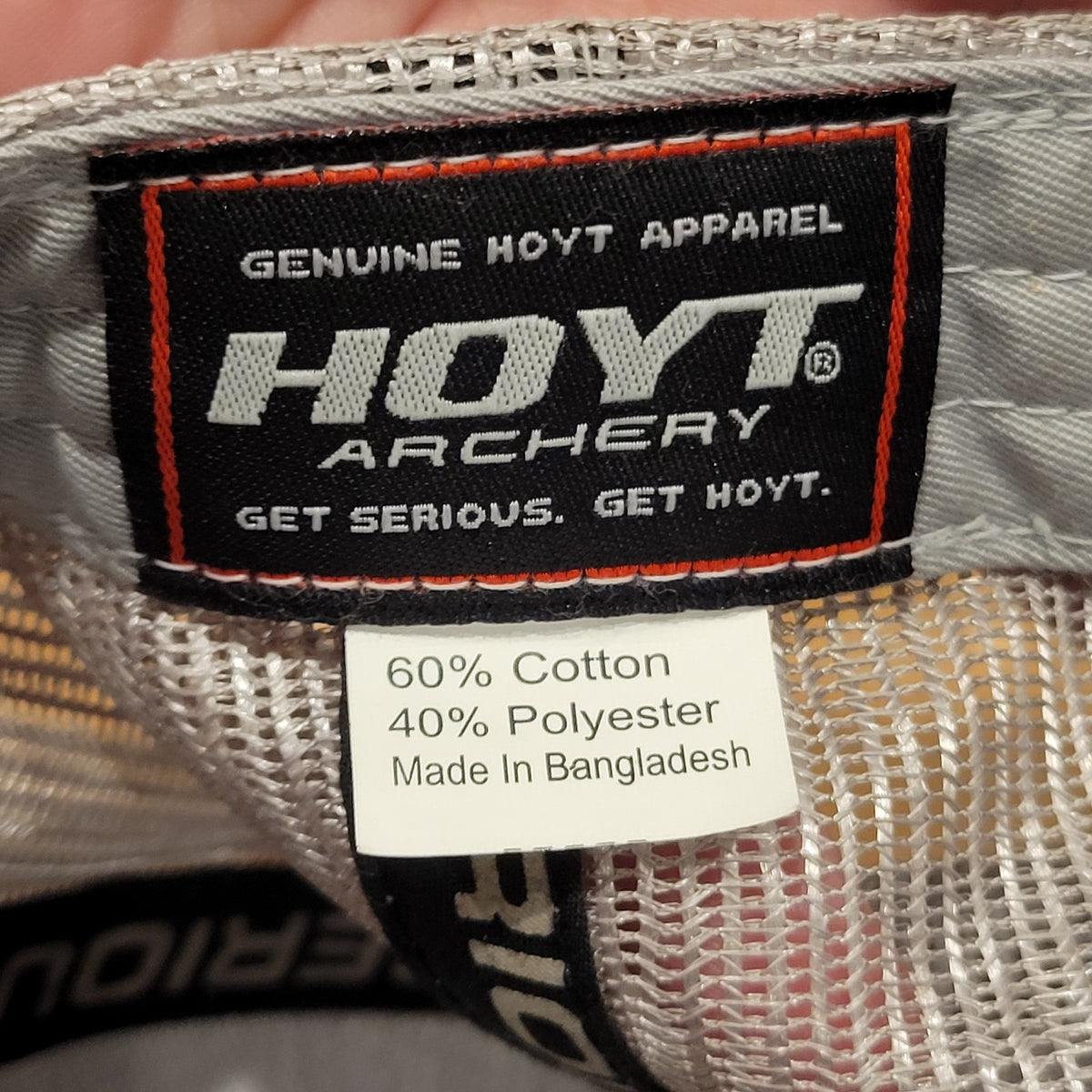 Hoyt Archery Hat Snapback Black Red Gray Patch Bow Hunting Hunter Trucker