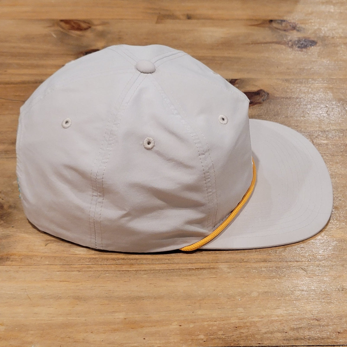 Swannies Golf Hat Snapback Beige Rope Celebrate Pars Golf One Size
