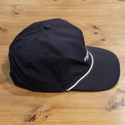 Kalispel Golf And Country Club Hat Snapback Black White Rope Imperial Golfer
