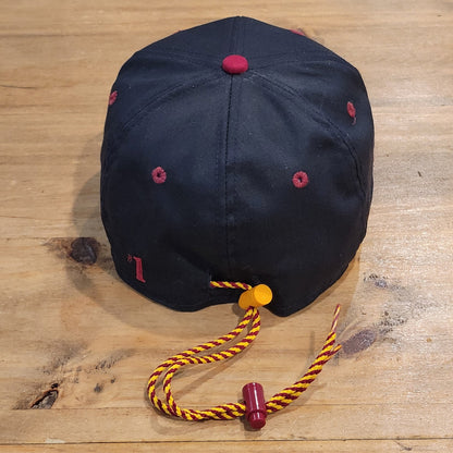 Vintage Washington Redskins Hat One Size Rope Zip Back Apparel #1 90s Made USA