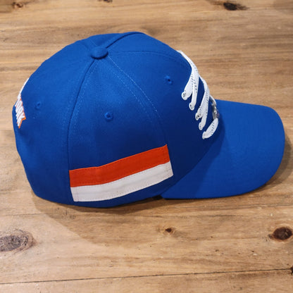 New York Islanders Lacer Hat Snapback Blue Shoe Lace Laces One Size NHL Hockey