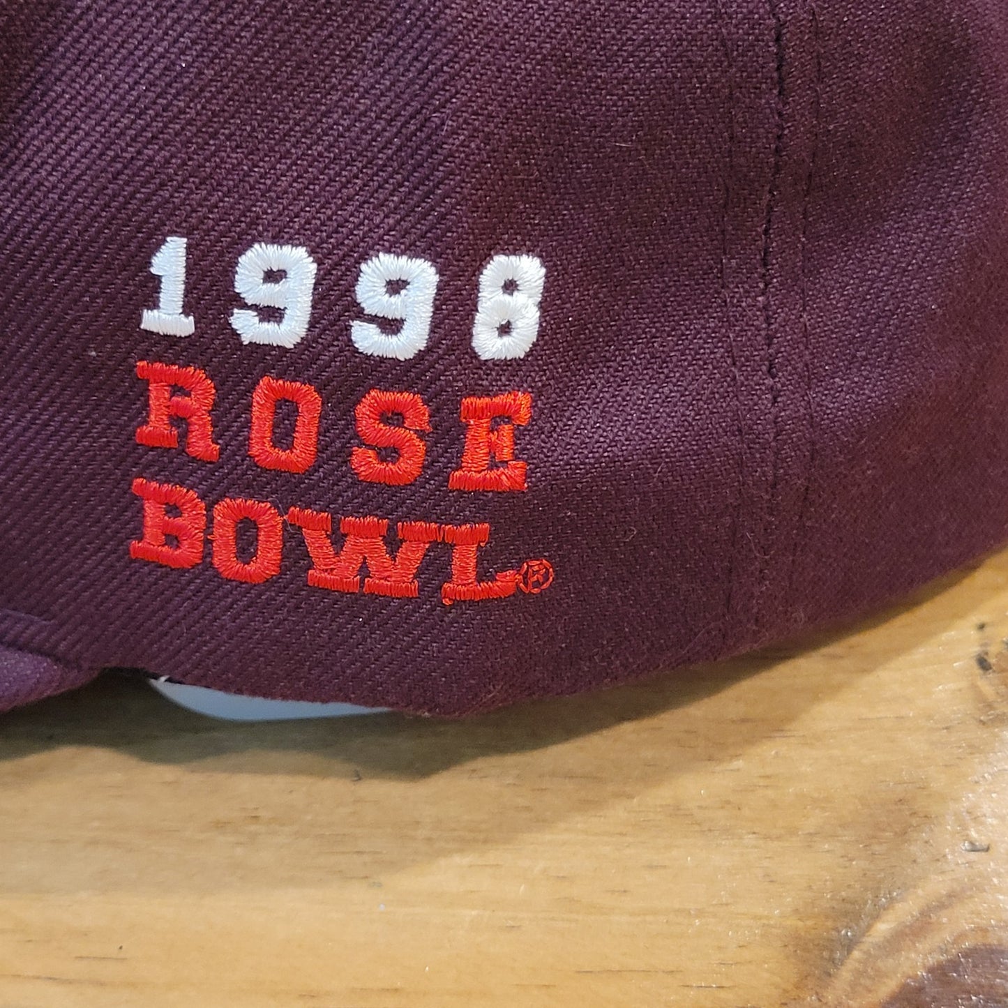 Vintage Washington State Cougars Hat Snapback Rose Bowl 1998 Wool Blend College