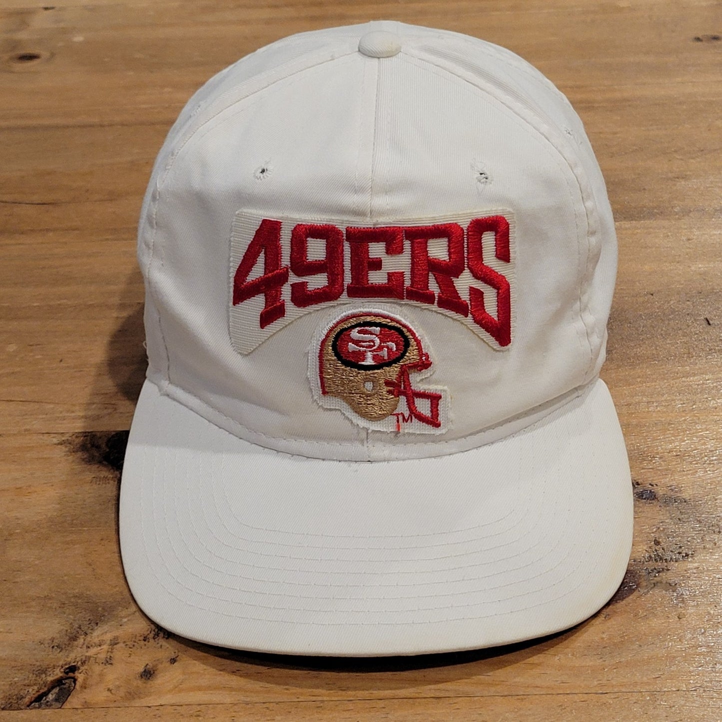 Vintage San Francisco 49ers Hat Snapback 90s Patch One Size NFL Football