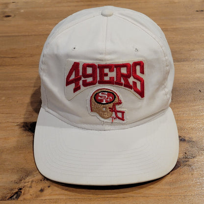Vintage San Francisco 49ers Hat Snapback 90s Patch One Size NFL Football