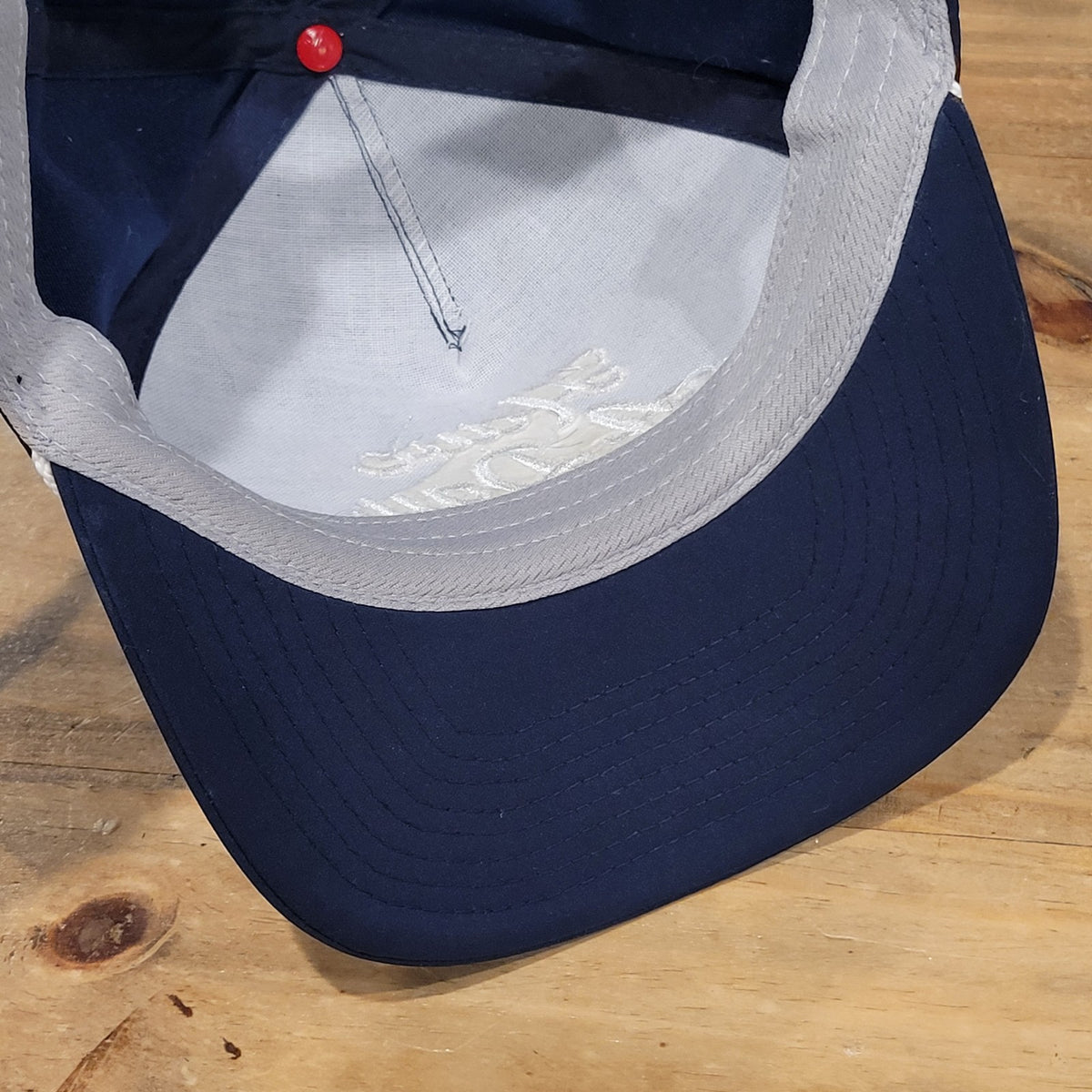 Have A Day Golf Hat Cap Snapback Blue White Spell Out Rope Imperial Golfer