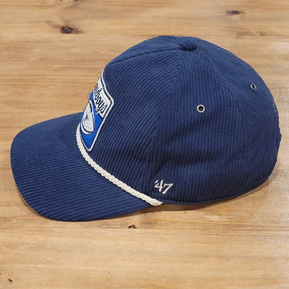 Dallas Cowboys Corduroy Hat Stoney Clover Ln X 47 Brand Snapback Rope NFL