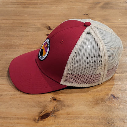 Cotopaxi Gear For Good Hat Cap Snapback Red Round Circle Patch One Size
