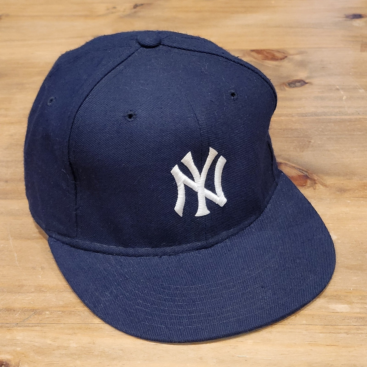 Vintage New York Yankees New Era Hat 7 1/2 Fitted Diamond Collection Pro Wool