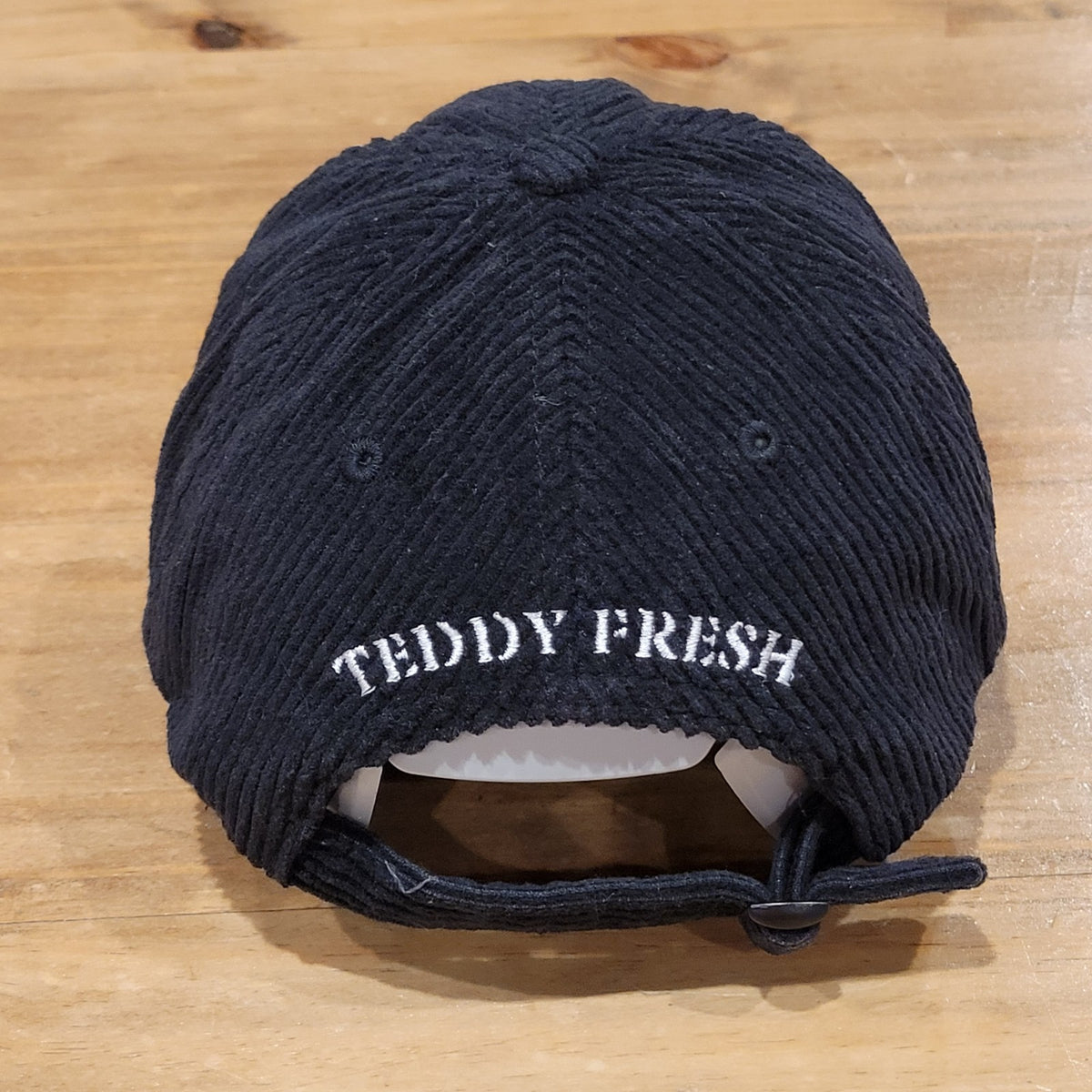 Teddy Fresh Hat Cap Corduroy Strap Back Black Since 1 Year Ago Youtube