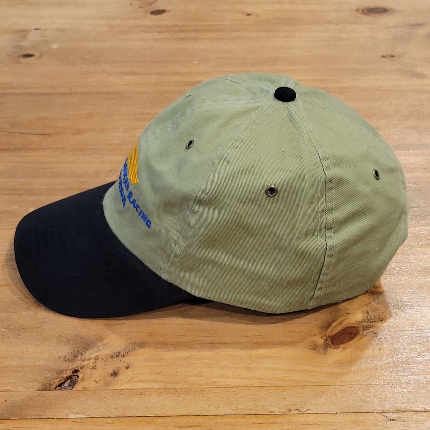 Vintage Honda British American Racing Hat Strap Back Green F1 Constructor