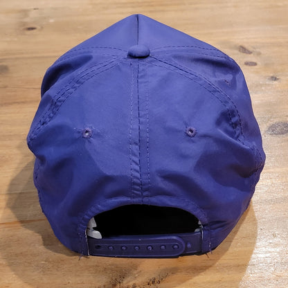 Vintage Ducks Unlimited Hat Snapback Purple Team DU Rope 90s