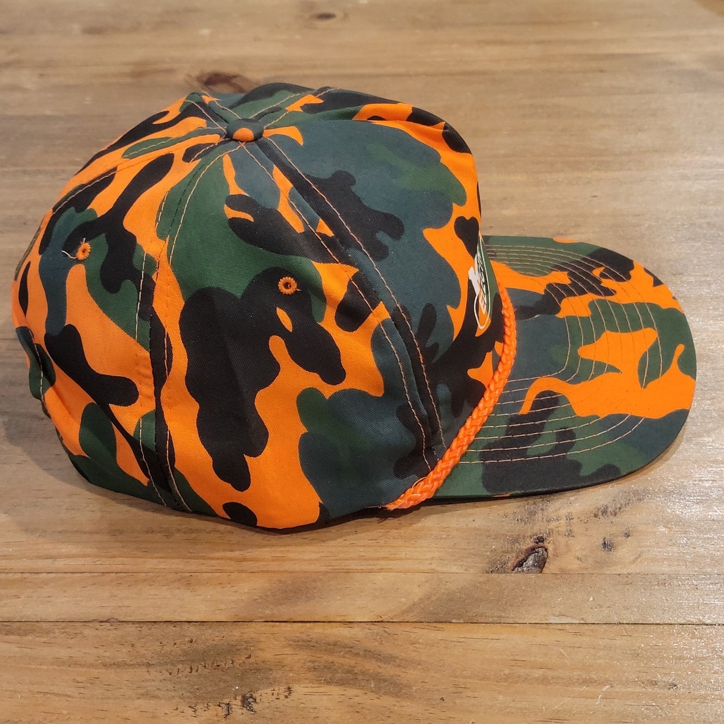Vintage Hunting Hat Blaze Camo Camouflage Cobra Killmer Electric Rope 80s 90s