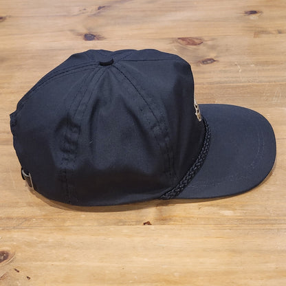 Vintage Glendale Country Club Golf Hat Bellevue Washington Rope Black Imperial