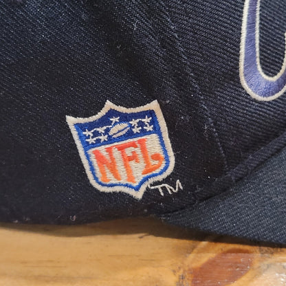 Vintage Dallas Cowboys Sports Specialties D-Line Script Black Dome NFL 90s