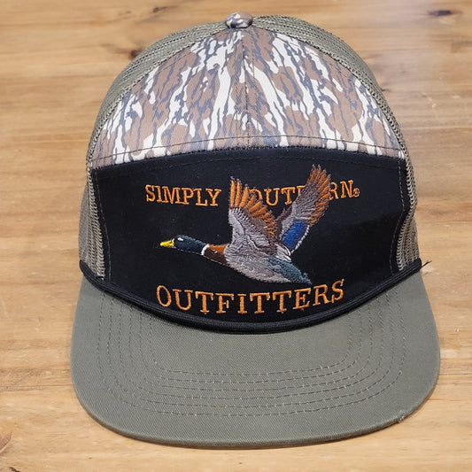 Simply Southern Outfitters Hat Panel Duck Hunting Mesh Back One Size Outdoor