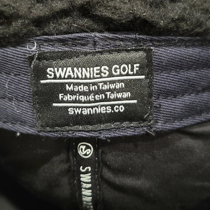 Swannies Golf Winter Hat Size L 7 3/8 Gray Fitted Sherpa Lined Trapper Outdoor