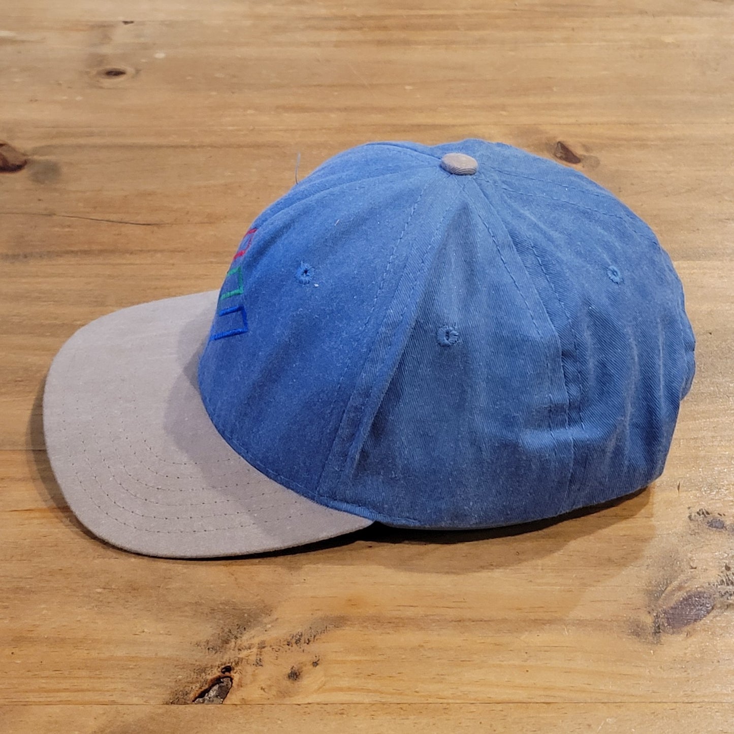 Vintage Enron Hat Snapback Made USA  90s Fraud Scandal Energy Company