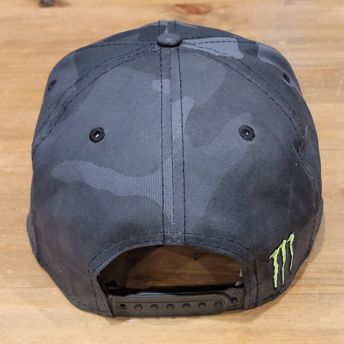 Monster Energy New Era Hat Snapback Gray Camo Camouflage One Size 9Fifty