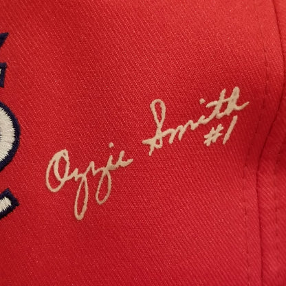 Vintage St. Louis Cardinals Ozzie Smith #1 Hat Snapback AJD Red MLB Baseball