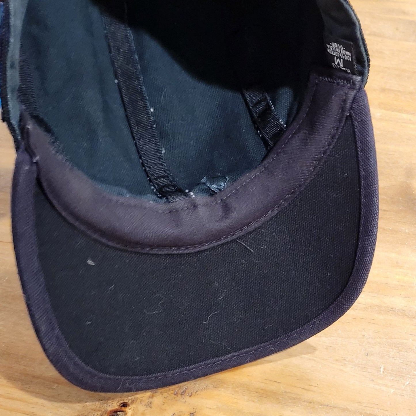 Kavu Hat Cap Size M Adjustable Canvas Outdoor Fishing Hiking Made USA Cotton Gre