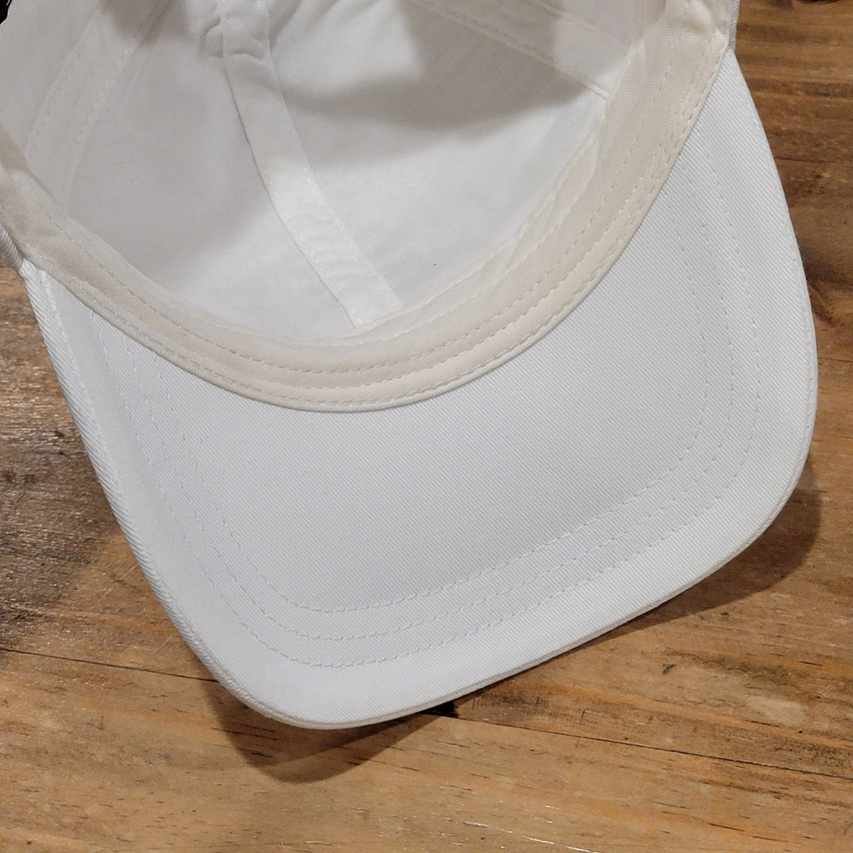 J. Crew Hat Cap Strap Back White Cotton Dad Spell Out One Size Adjustable