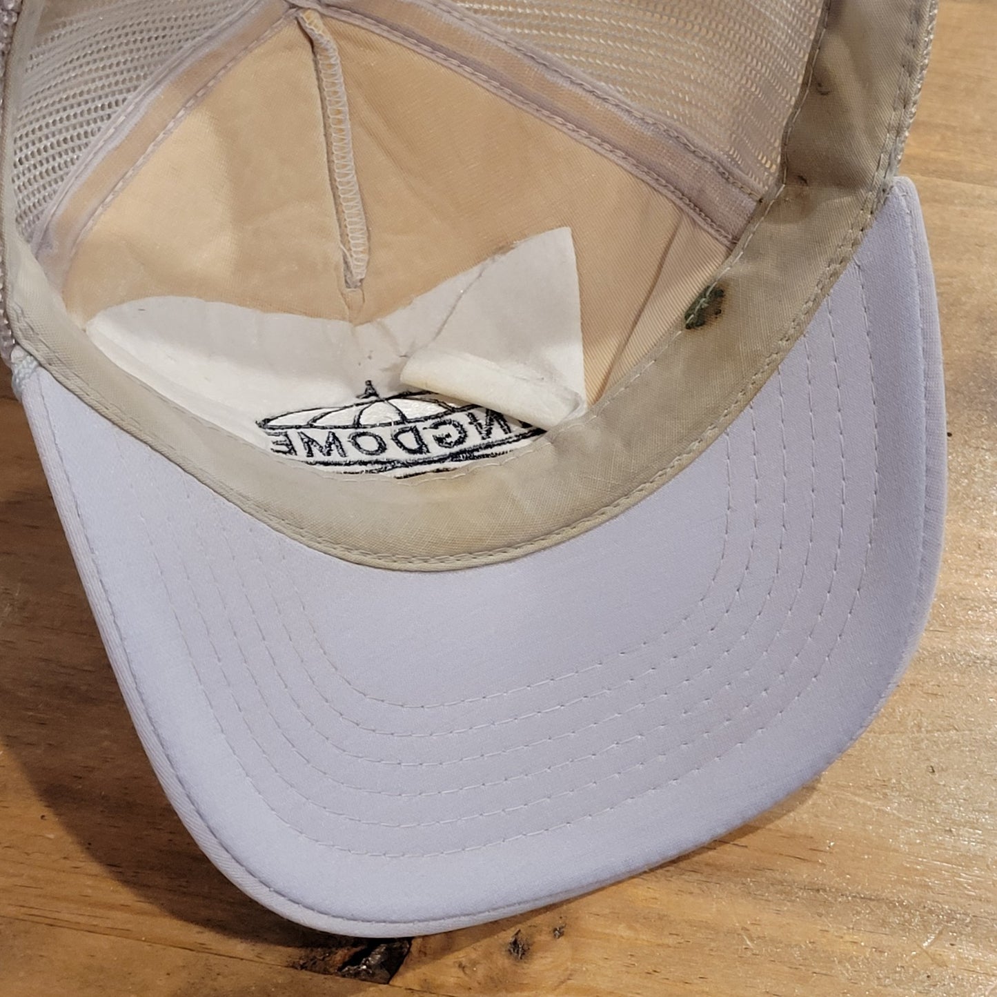 Vintage Kingdome Hat Cap Snapback Gray Seattle Washington Sports 80s 90s
