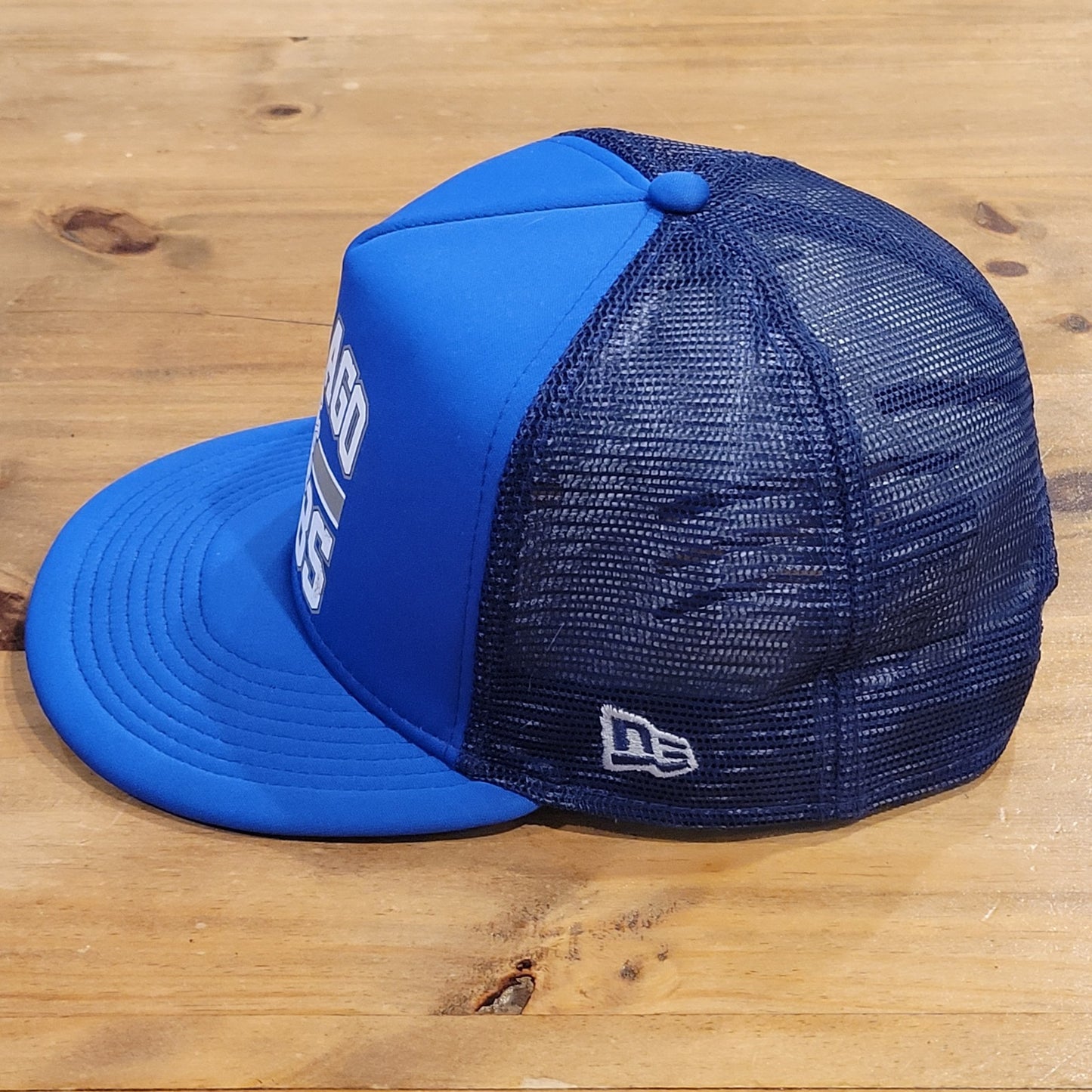 Chicago Cubs New Era Trucker Hat Snapback Cooperstown Mesh Blue MLB 9Fifty