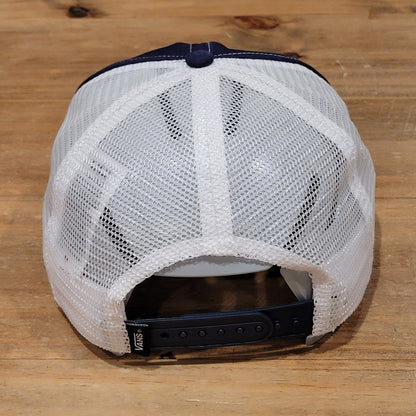 Vans Hat Cap Snapback Mesh Back Retro Vintage Style One Size Adjustable