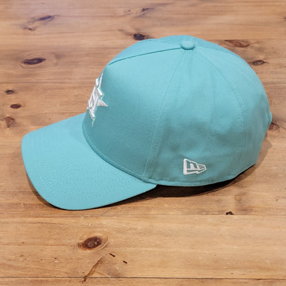 Houston Astros Hat Snapback Green White A-Frame MLB Baseball One Size 9Forty