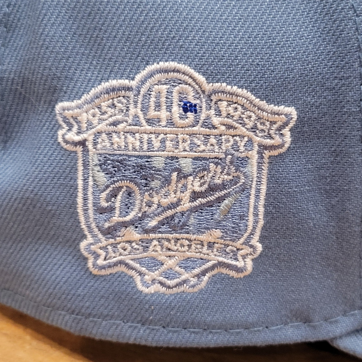 Los Angeles Dodgers Hat Snapback New Era A-Farme Upside Down LA Logo Blue