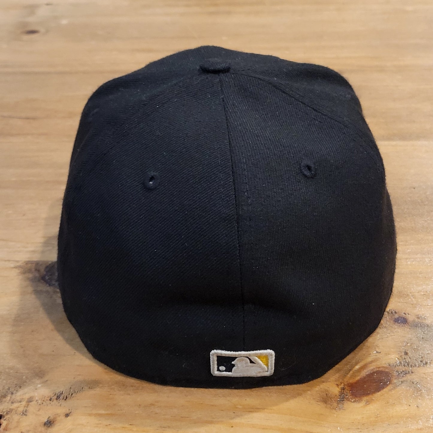 Pittsburgh Pirates Hat New Era Size 7 3/8 Fitted Black MLB 59Fifty Baseball