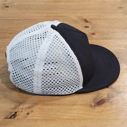 Patagonia Duck Bill Mesh Back Hat Strap Back Black Outdoor Water Fish Hiking