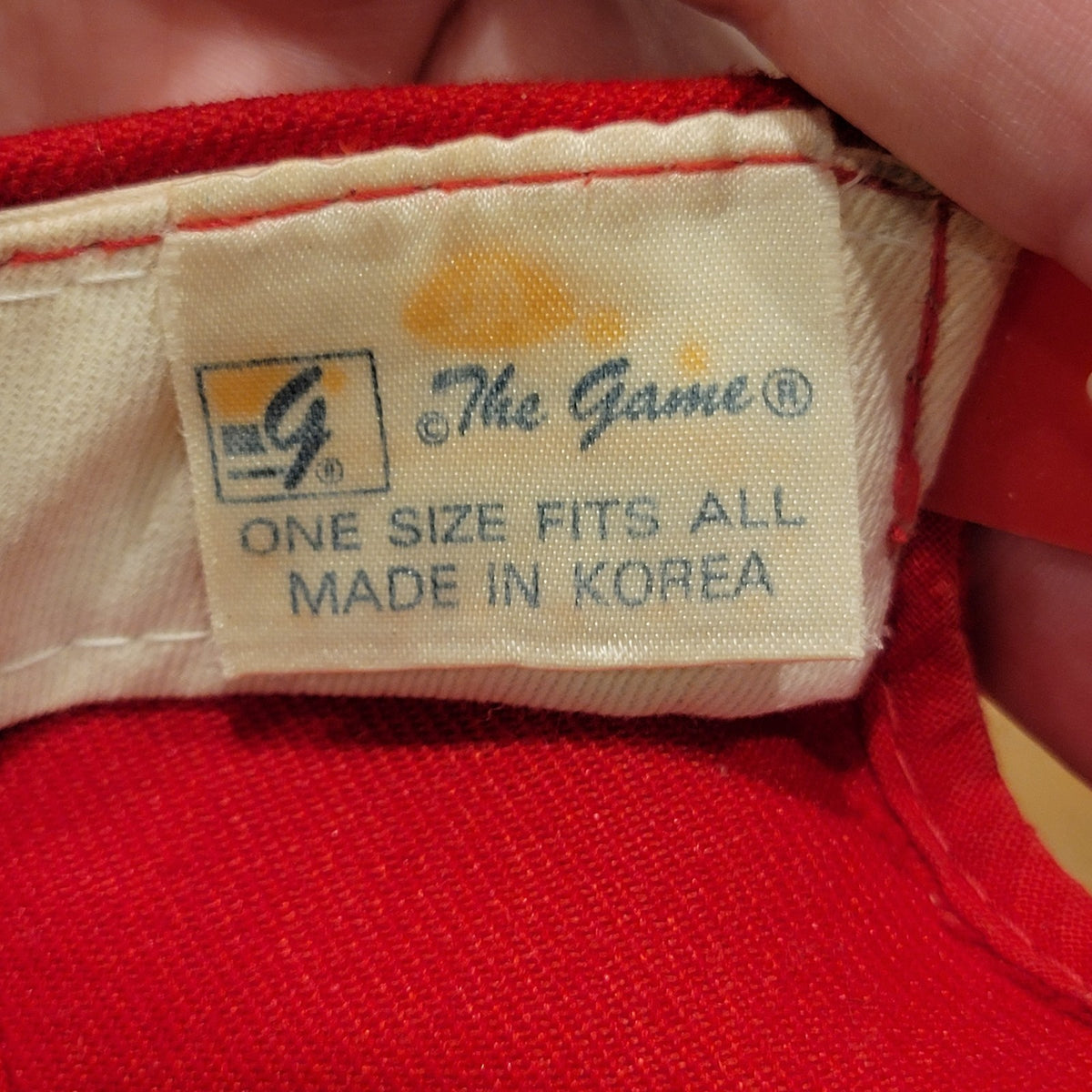 Vintage Ohio State Buckeyes Hat Snapback The Game 3 Bar Wool Made USA Glued Tag
