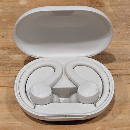 Jlab Go Sport Wireless Bluetooth Earbuds Over Ear Hook Gym Running Beige