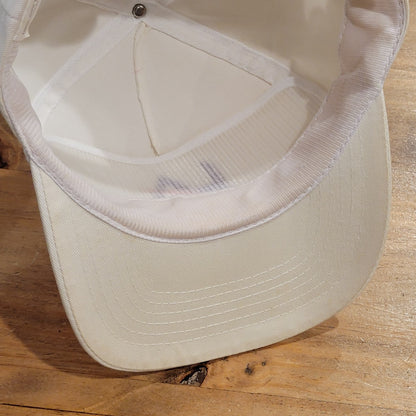 Vintage LA Gear Hat Snapback White One Size 90s Retro Shoe Adjustable
