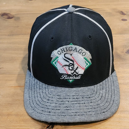 Vintage Chicago White Sox The Game Hat Snapback 90s Made USA One Size MLB