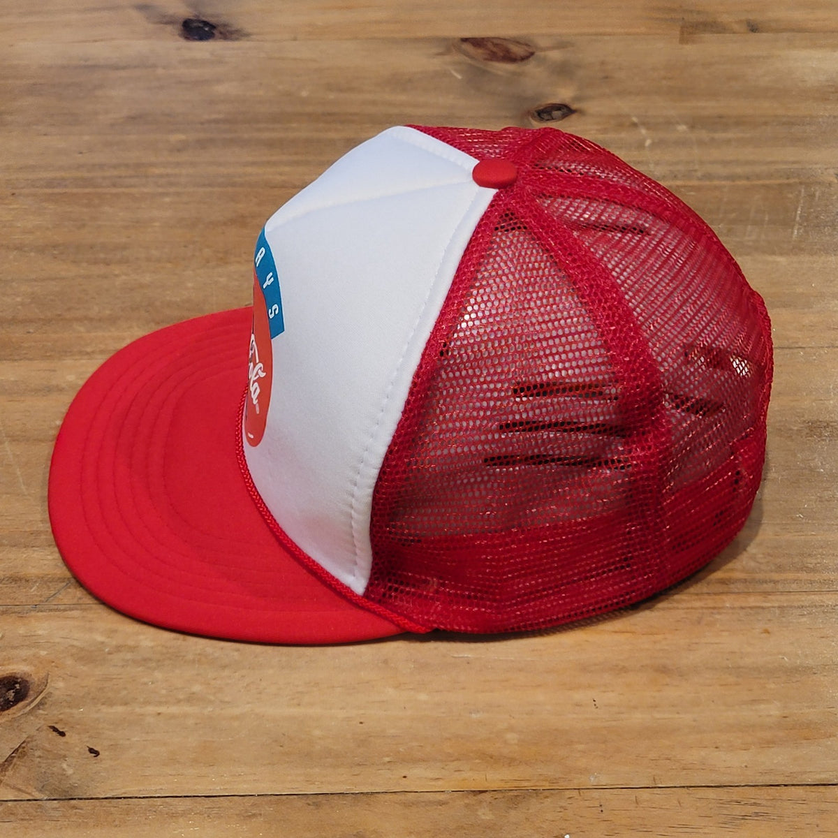 Vintage Coca-Cola Trucker Hat Cap Snapback Mesh Foam One Size Soda Pop