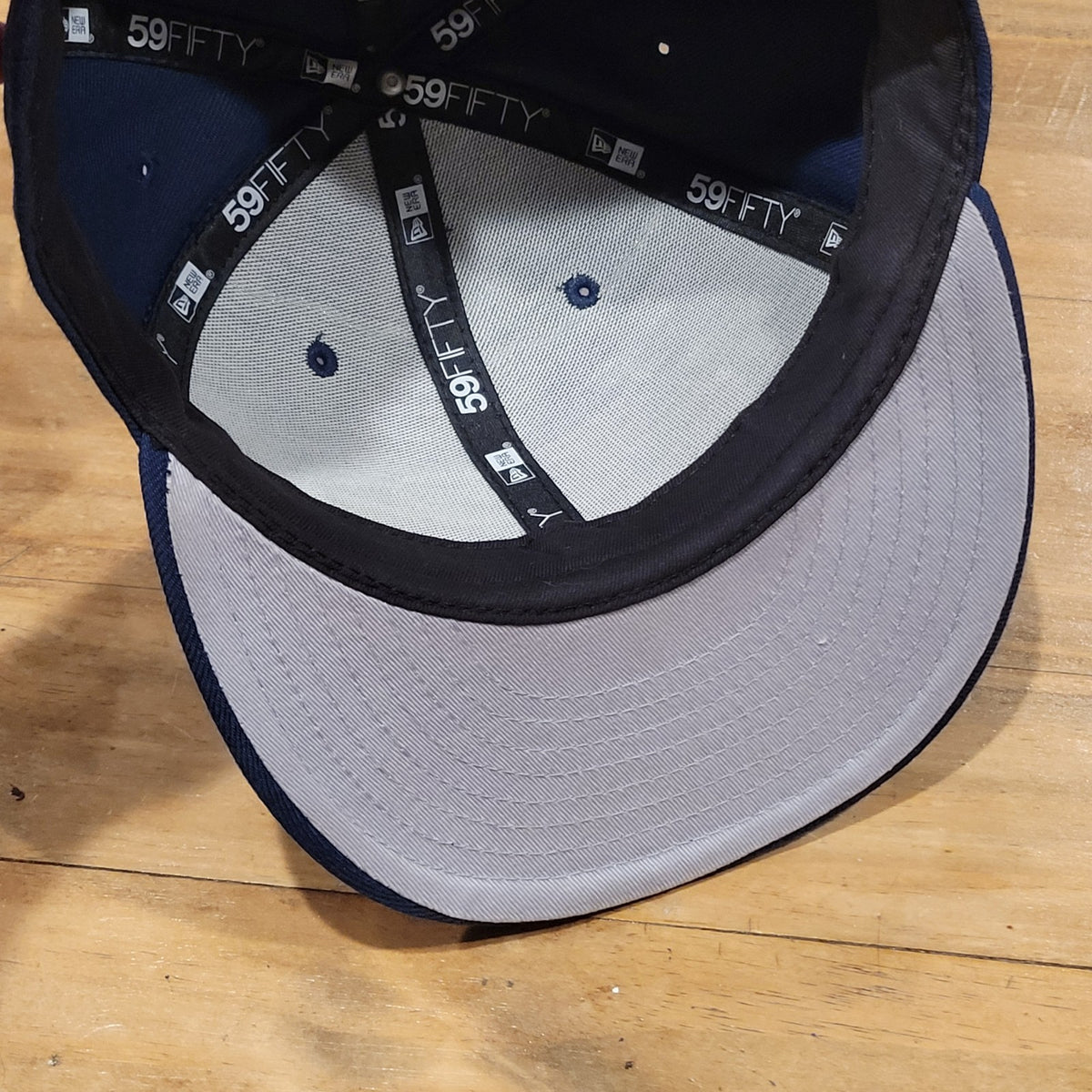 Seattle Seahawks Hat New Era Size 7 1/2 Fitted 59Fifty Blue NFL Football