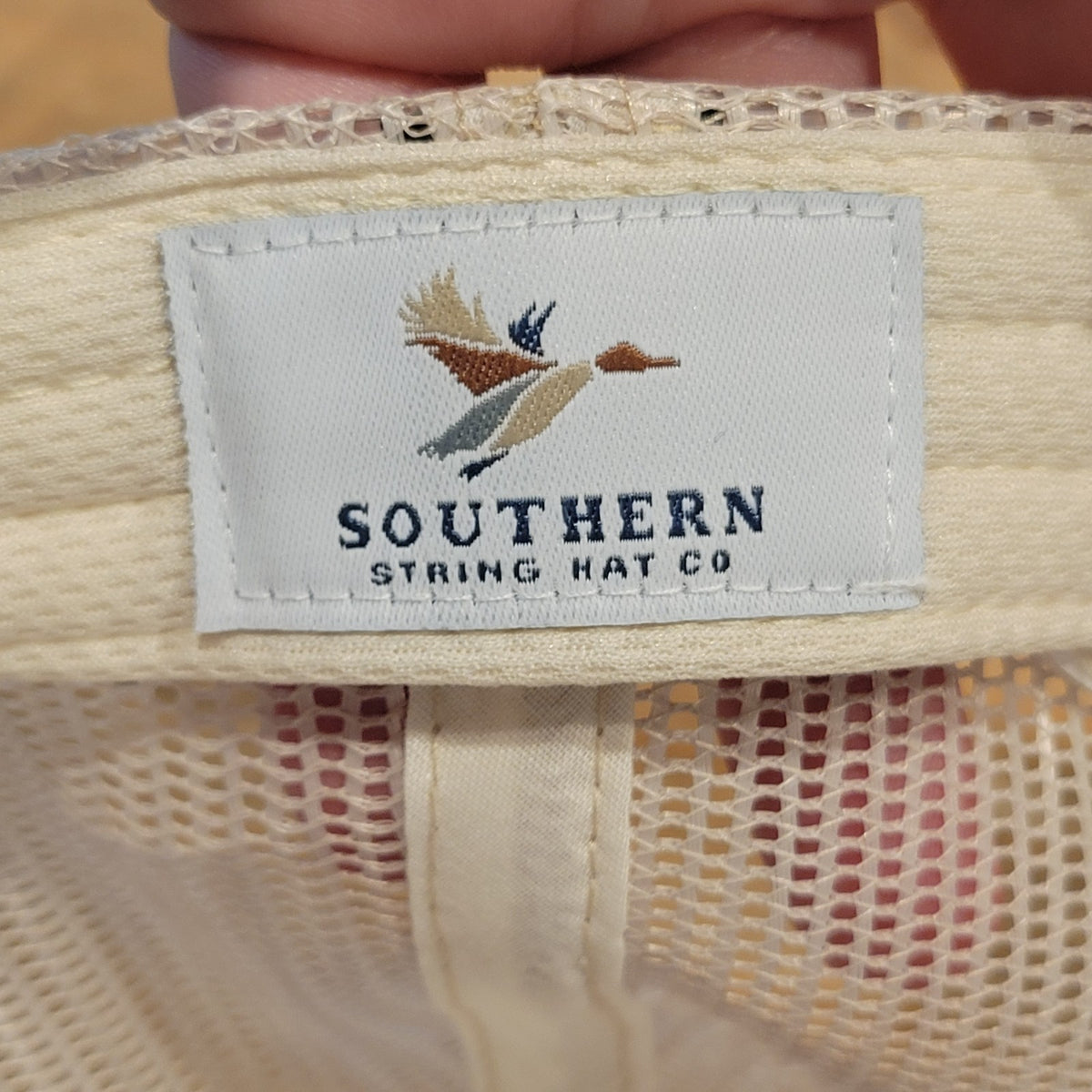 Southern String Hat Snapback Deer Antlers USA Flag Hunting Rope One Size Trucker