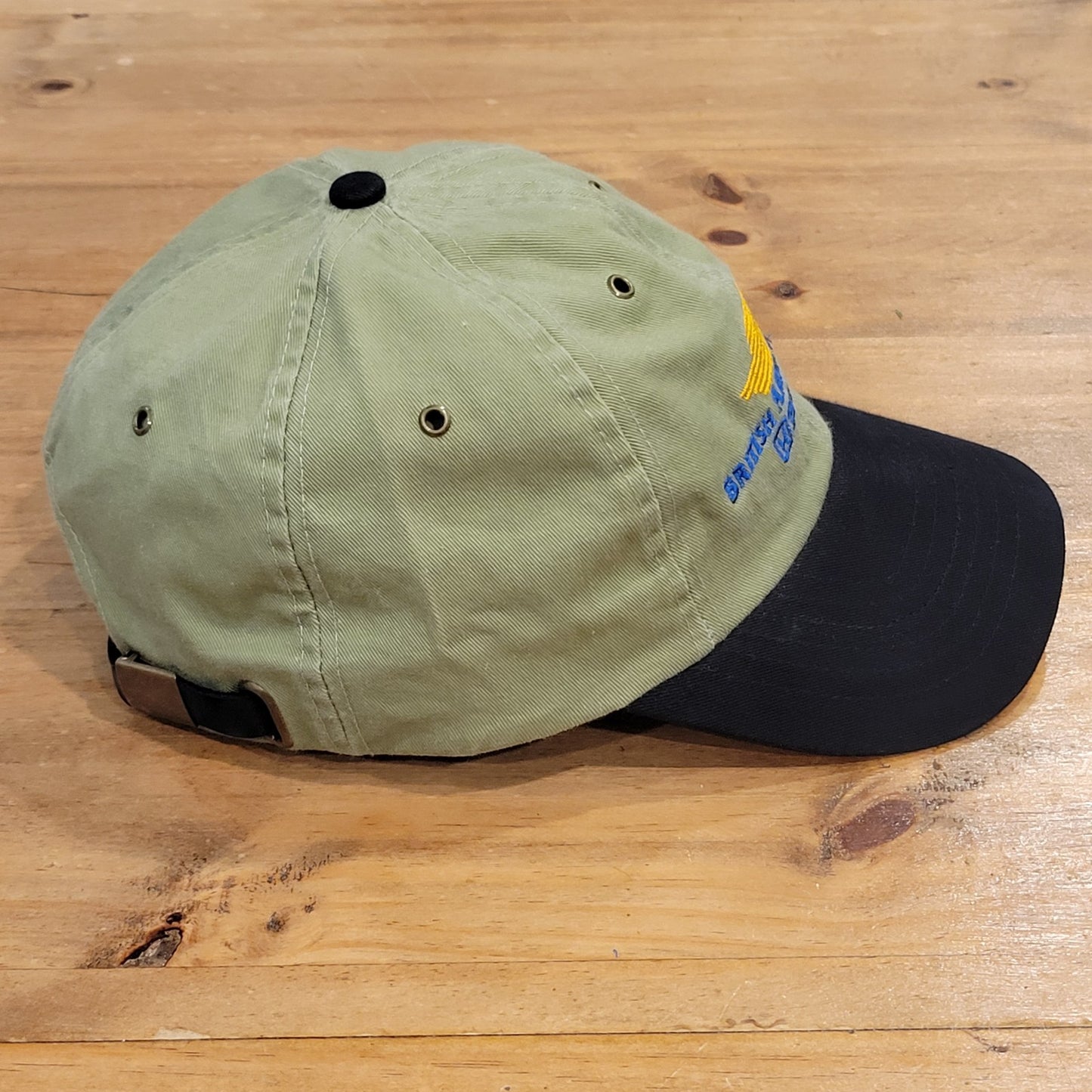 Vintage Honda British American Racing Hat Strap Back Green F1 Constructor