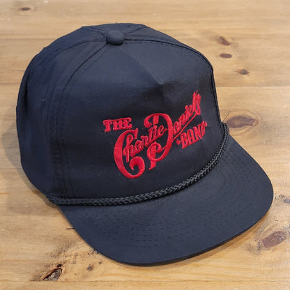 Vintage Charlie Daniels Band Hat Snapback Youngan Country Music Band Tour Rope