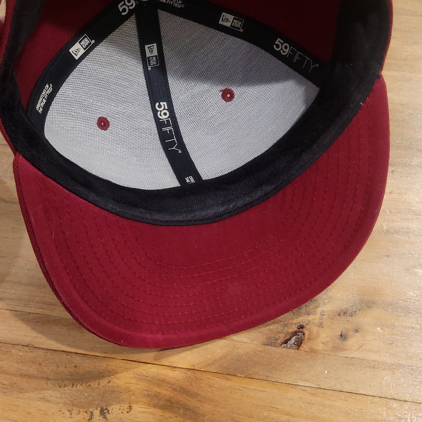 Vintage Oklahoma Sooners New Era Hat Size 7 1/4 Fitted 59Fifty Y2K Baseball OU
