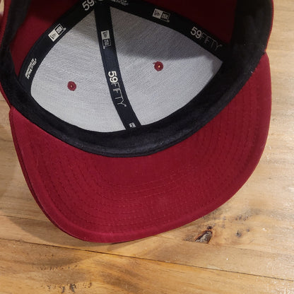 Vintage Oklahoma Sooners New Era Hat Size 7 1/4 Fitted 59Fifty Y2K Baseball OU