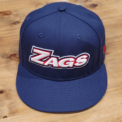 Gonzaga Bulldogs Hat New Era Size 7 3/4 Fitted Blue College 59Fifty Zags