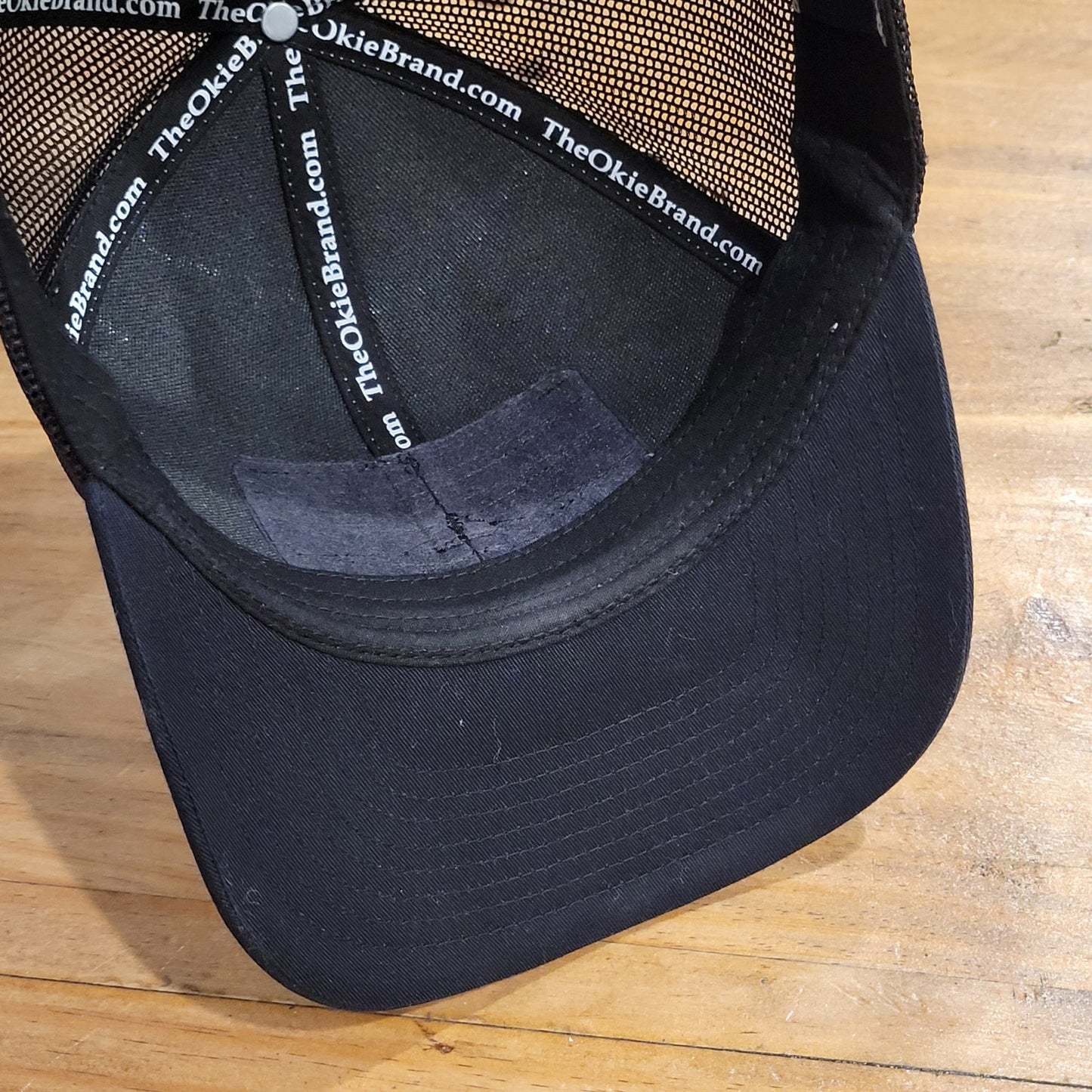 Okie Brand Hat Cap Snapback Camo Patch Oklahoma State Trucker Mesh Back