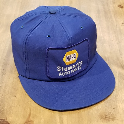 Vintage NAPA Auto Parts Hat Cap Snapback Louisville Car Automotive Big Patch
